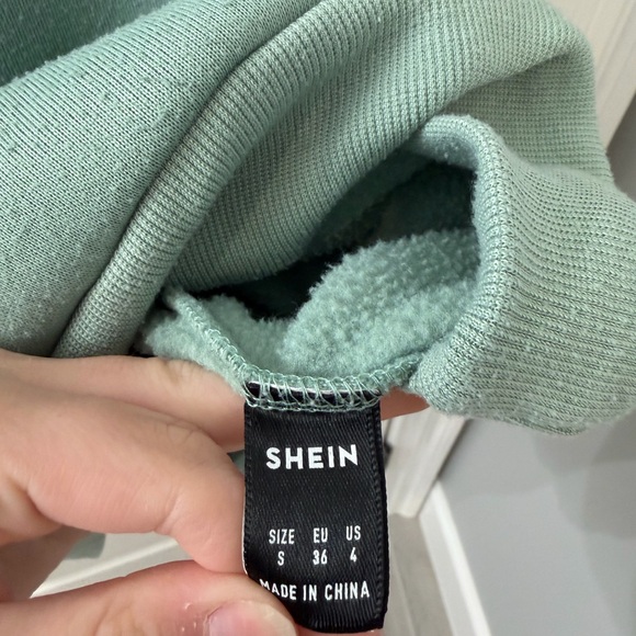 SHEIN Mint Malibu Hoodie - Picture 3 of 3